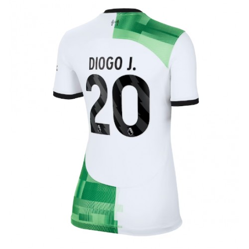 Dres Liverpool Diogo Jota #20 Gostujuci za Žensko 2023-24 Kratak Rukav